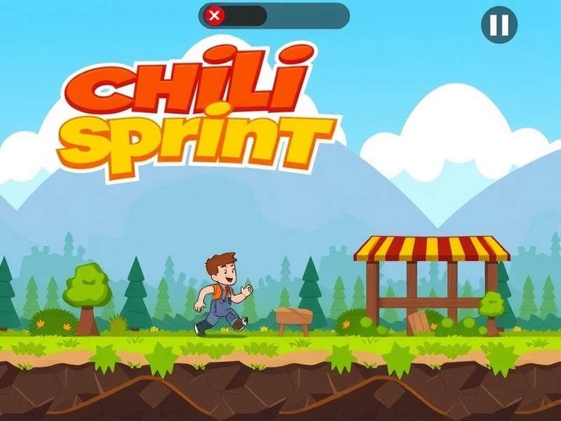 Chilli Sprint Pro Gameplay Screenshot